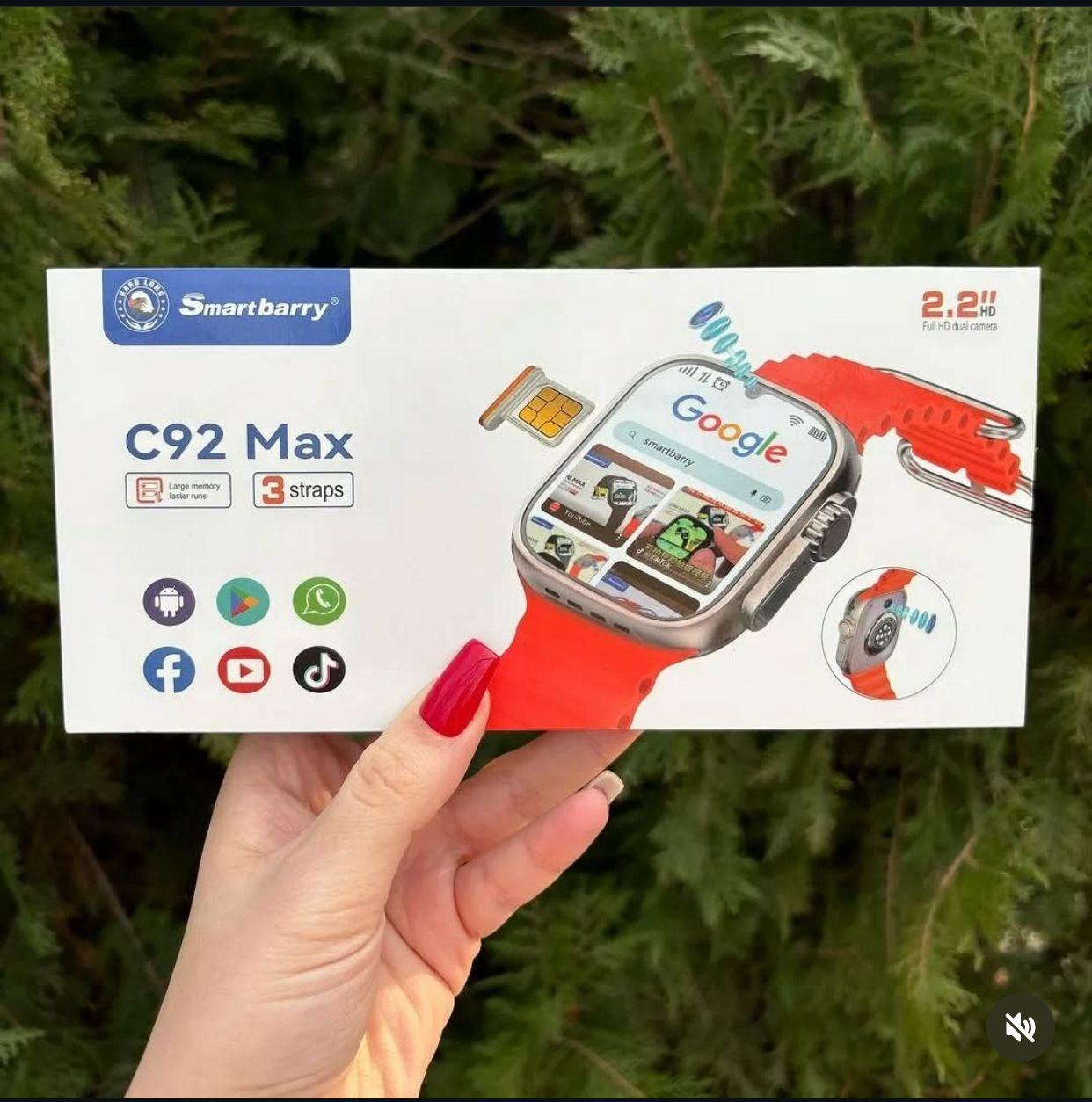 C92 Max Smartwatch – 4G SIM