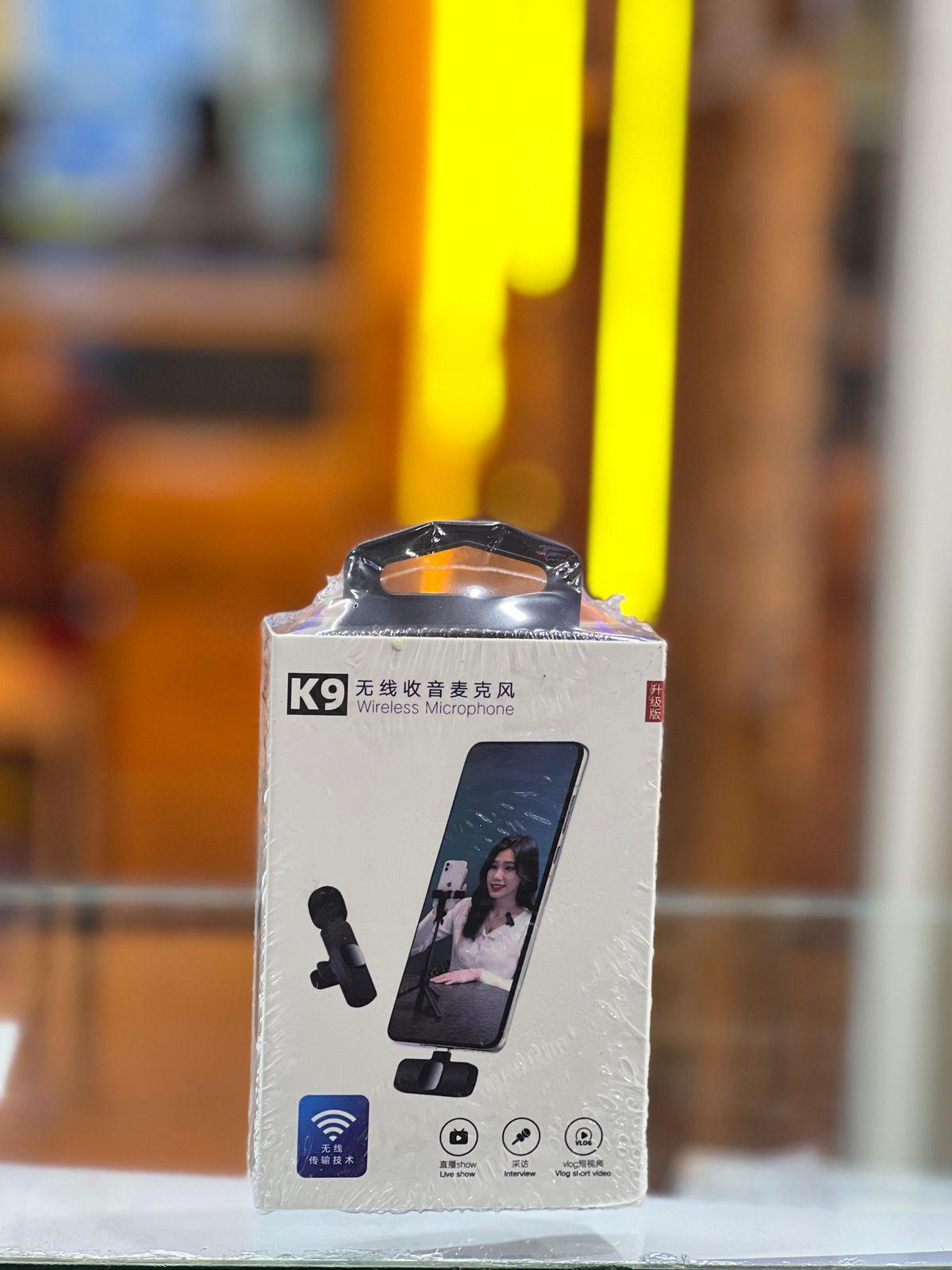 K9 Wireless  Microphone – Plug & Play for Smartphones