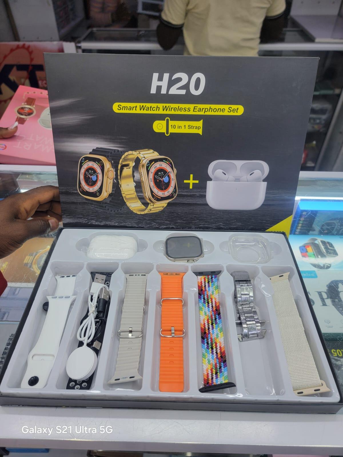 H20 Smartwatch Combo – Smart , Stylish , Complete
