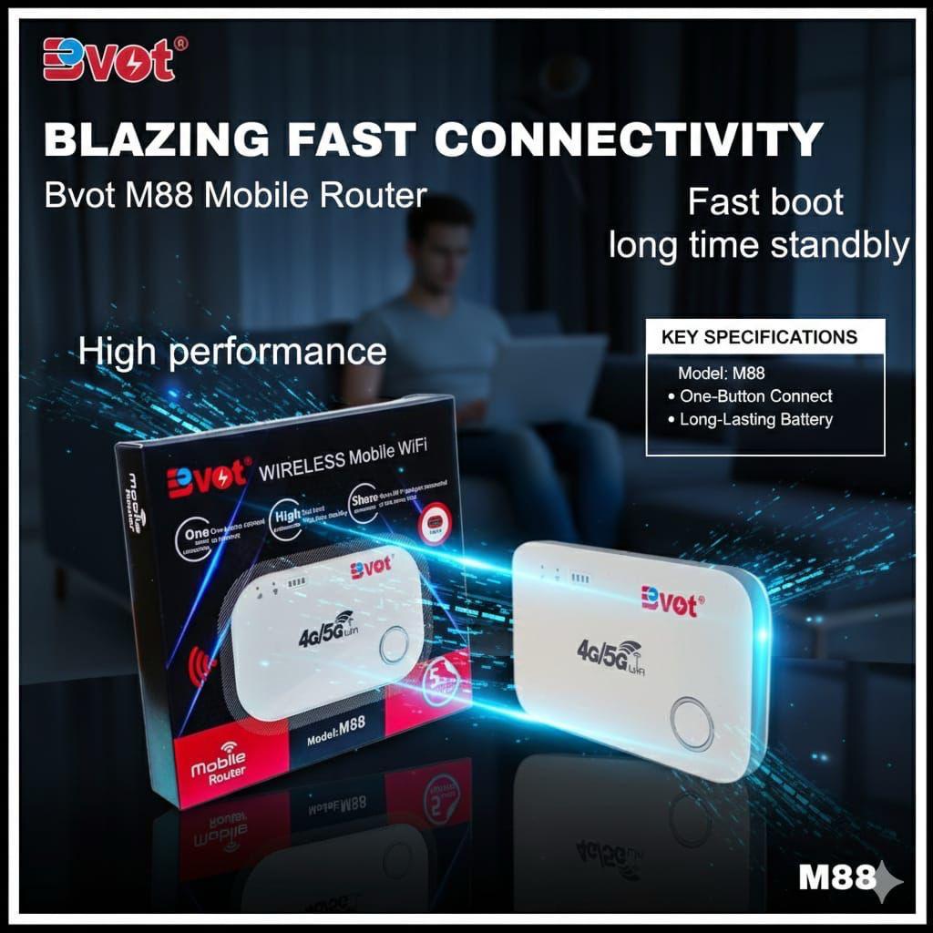 M88 Mobile Router – 4G/5G Portable WiFi Hotspot