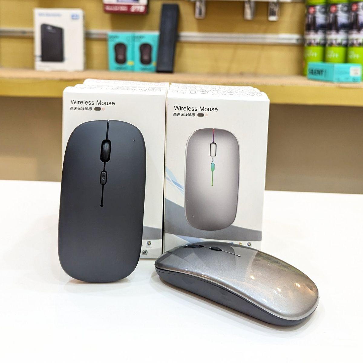 Wireless Bluetooth Mouse – Slim, Silent & Rechargeable