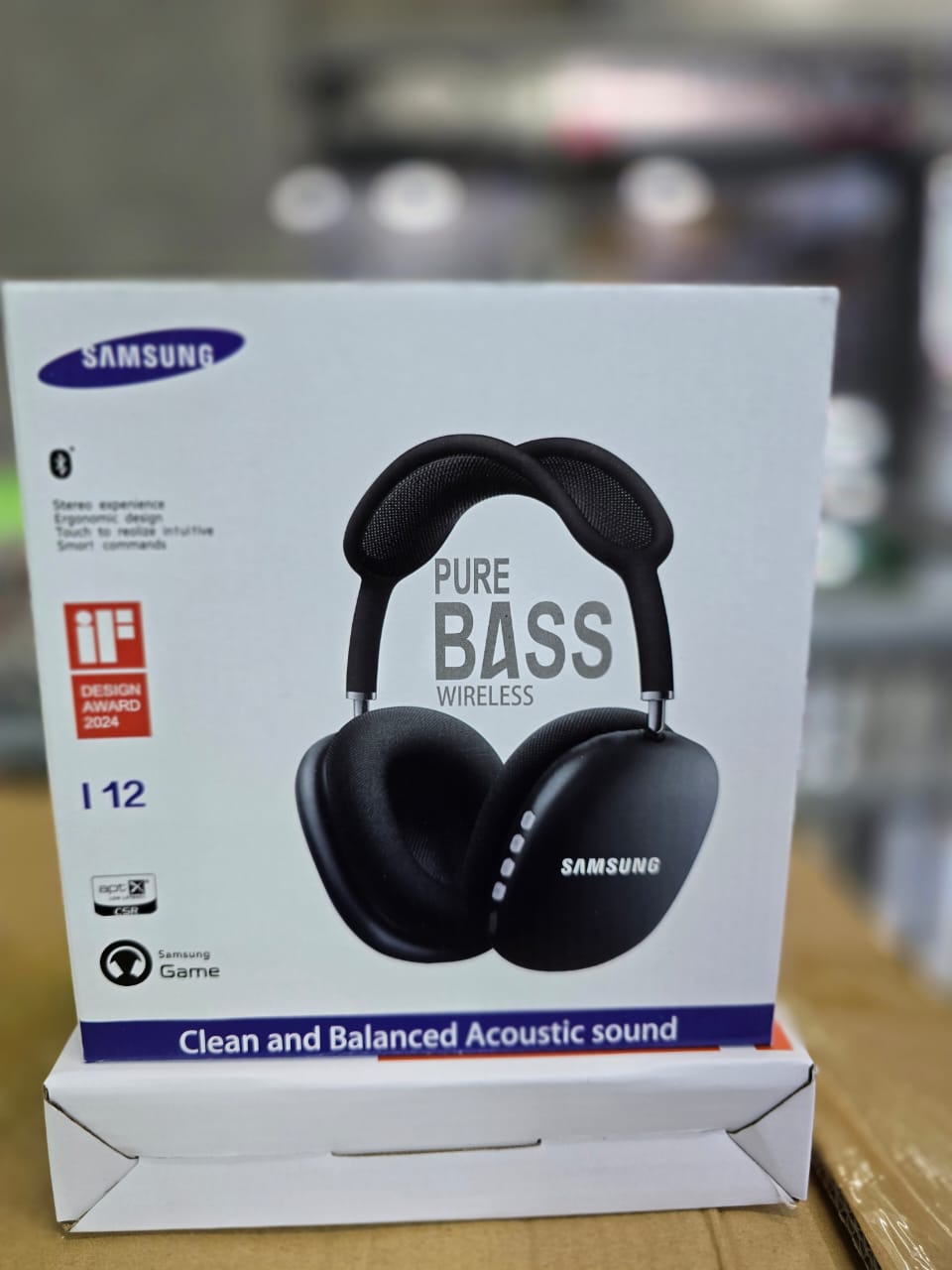 Samsung I12 Pure Bass Wireless Headphones 🎧