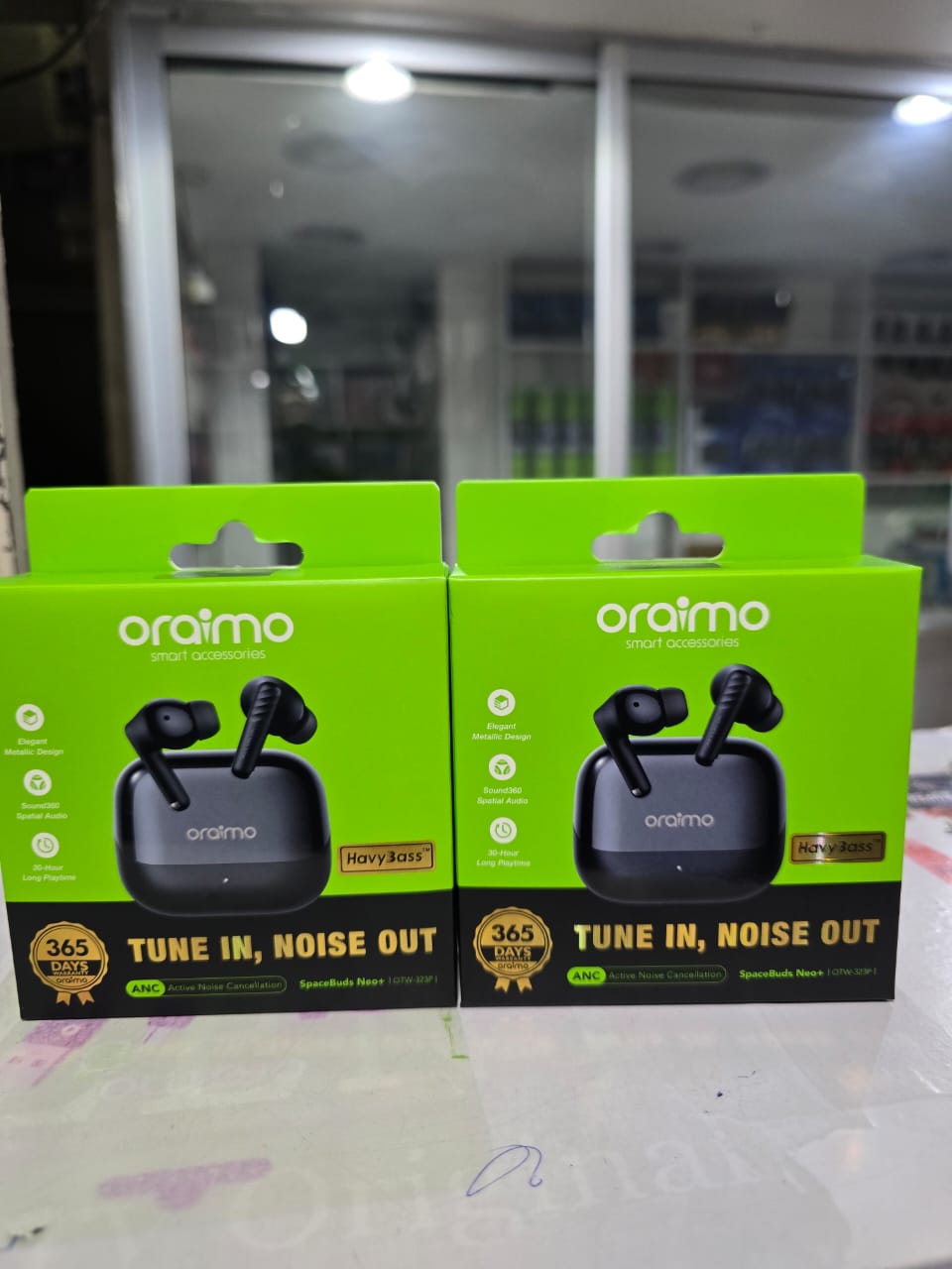 🎧 Oraimo SpaceBuds Neo – ANC Wireless Earbuds
