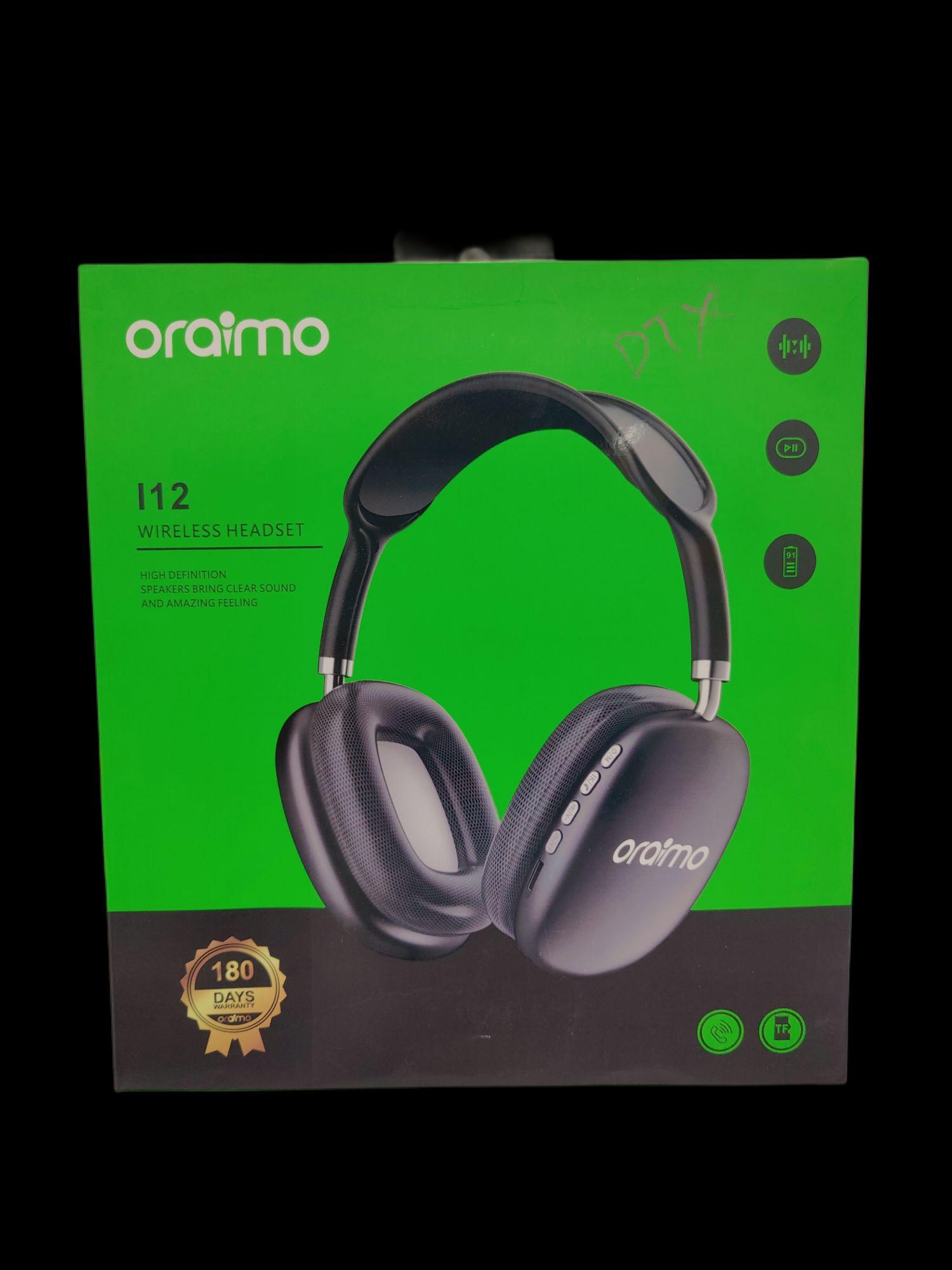 Oraimo I12 Pure Bass Wireless Headphones 🎧